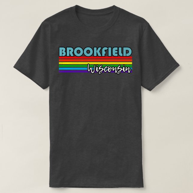 Camiseta Brookfield Wisconsin Orde Brookfield LGTB Gift L (Diseño del anverso)