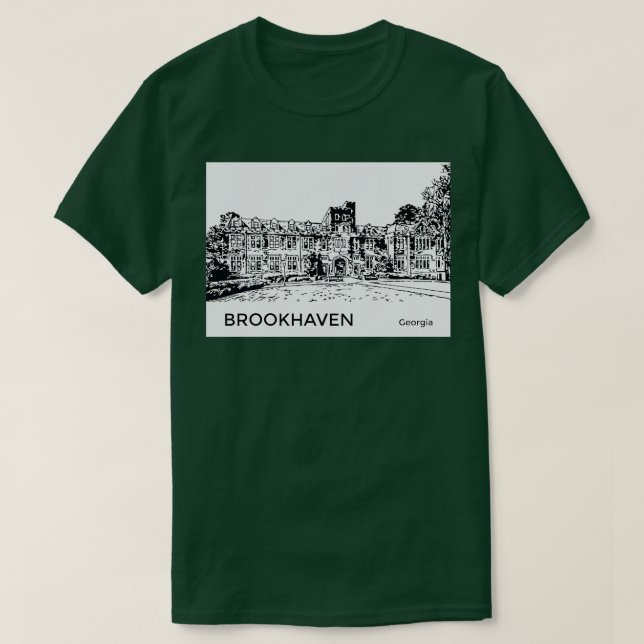 Camiseta Brookhaven Georgia TShirt (Diseño del anverso)