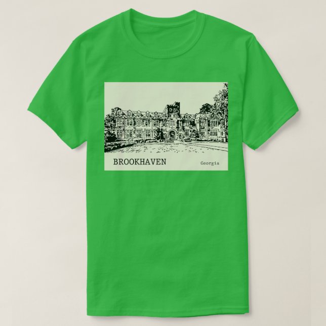 Camiseta Brookhaven Georgia TShirt 1 (Diseño del anverso)