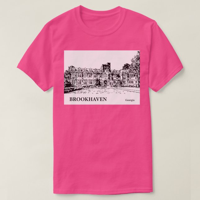 Camiseta Brookhaven Georgia TShirt 2 (Diseño del anverso)