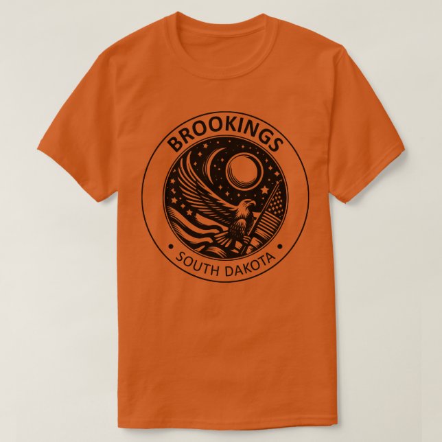 Camiseta Brookings Dakota del Sur (Diseño del anverso)
