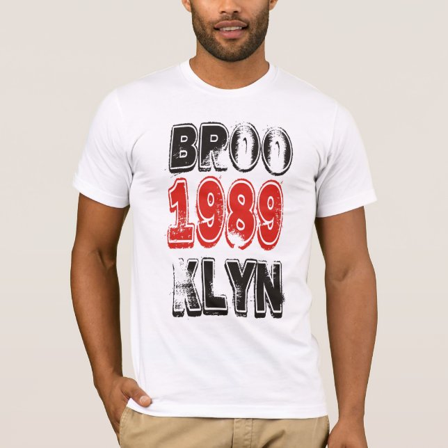 CAMISETA BROOKLYN 1989 (Anverso)