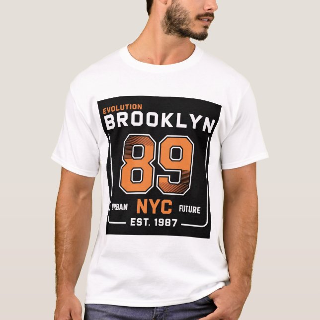 Camiseta Brooklyn 89 Nueva York (Anverso)