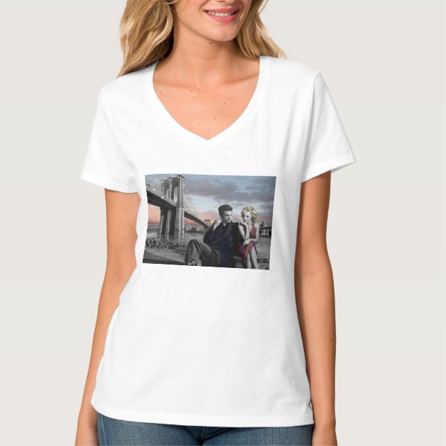 Camiseta Brooklyn B&W (Anverso)