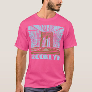 Camiseta Brooklyn Bridge Brooklyn Vintage Souvenir New