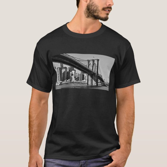 Camiseta Brooklyn Bridge New York (Anverso)