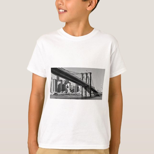 Camiseta Brooklyn Bridge New York (Anverso)