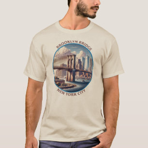 Camiseta Brooklyn Bridge New York