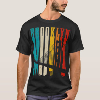 Camiseta Brooklyn Bridge Vintage NY NYC Pride New York City