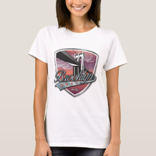 Camiseta Brooklyn Design Silver Metallic