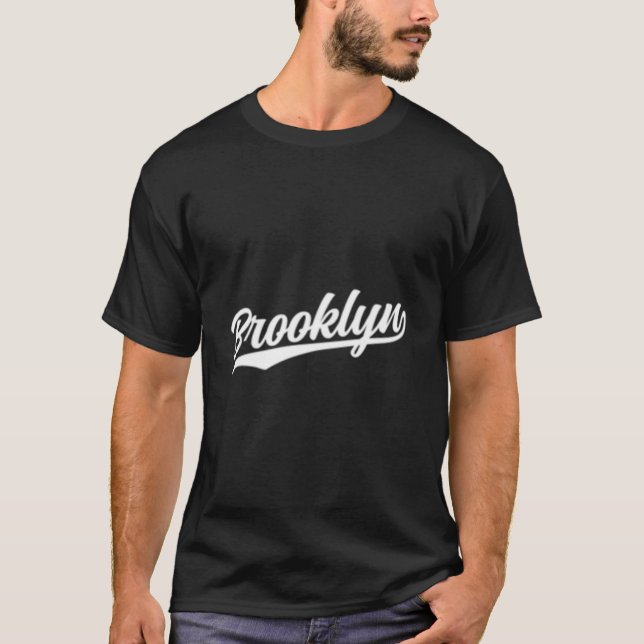 Camiseta Brooklyn New York Ny 1970S Dark (Anverso)