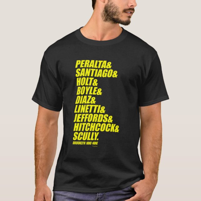 Camiseta Brooklyn Nine-Nine Ampersand (Anverso)