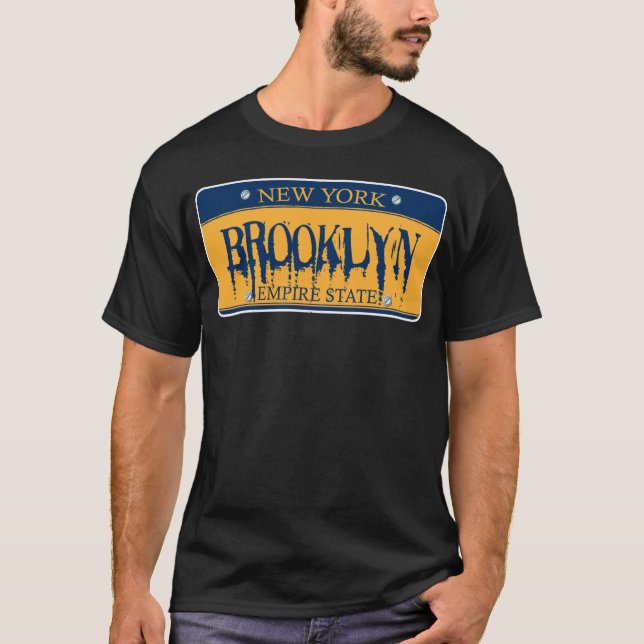 Camiseta Brooklyn, Nueva York — T-Shirt (Anverso)