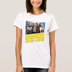 Camiseta Brooklyn Nueve Nueve 99 Cast y Logo145