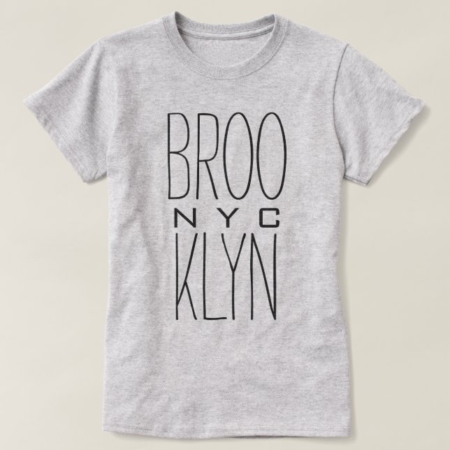 Camiseta Brooklyn NYC (Diseño del anverso)