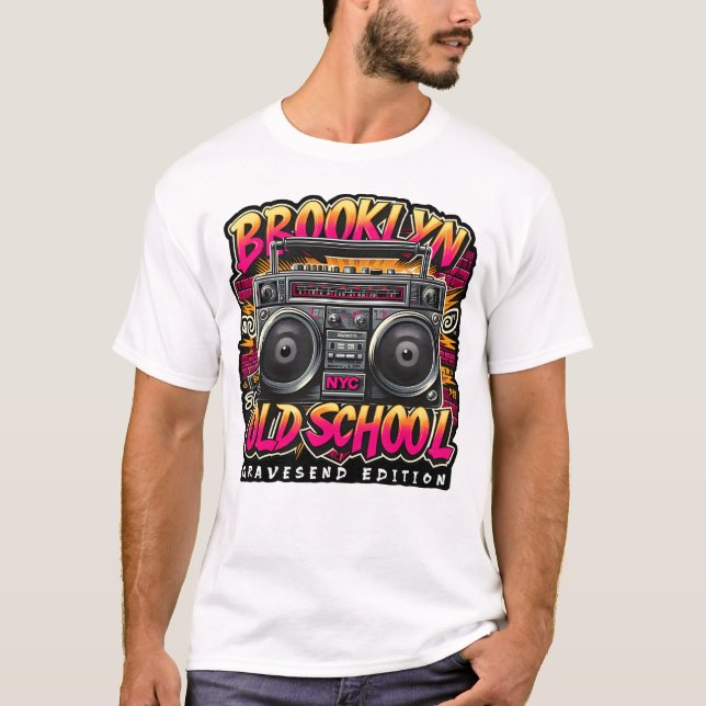 Camiseta Brooklyn Old School Gravesend Edition (Anverso)