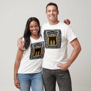 Camiseta Brooklyn-Puente-Emblema (Luz-Camisetas)