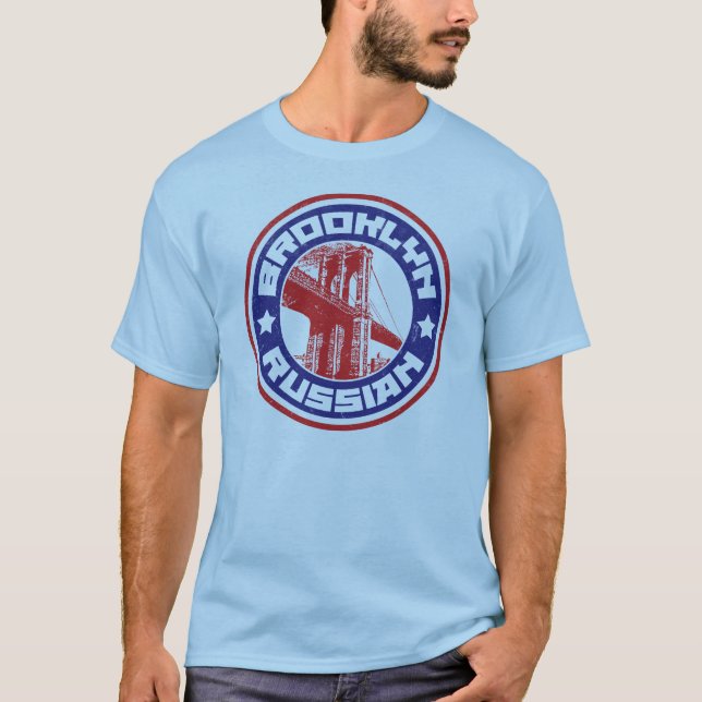 Camiseta Brooklyn Russian American (Anverso)