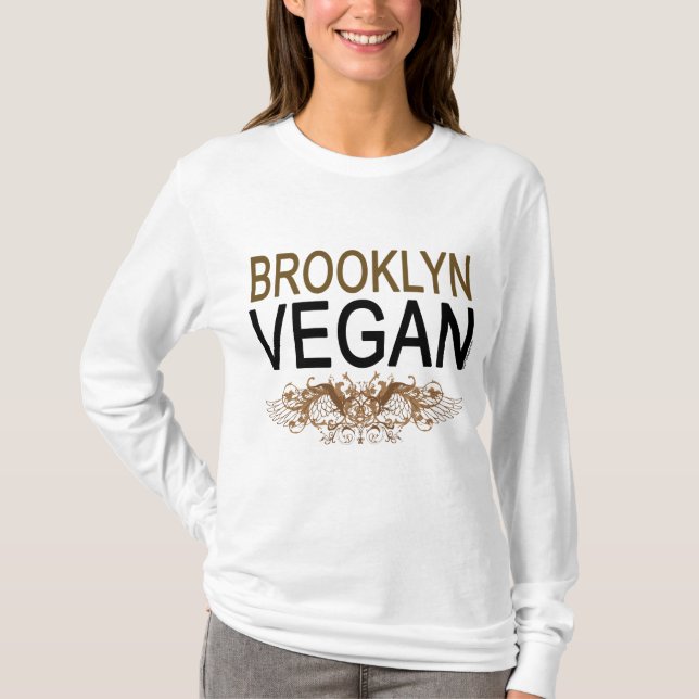 Camiseta Brooklyn Vegan (Anverso)