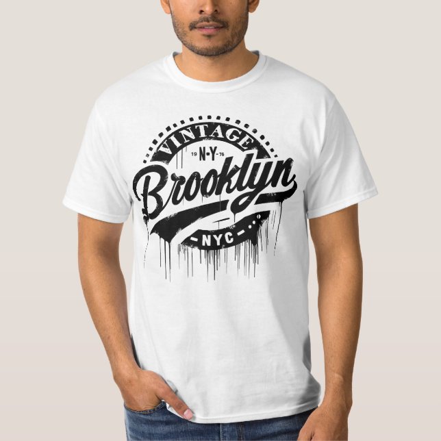 Camiseta Brooklyn Vintage (Anverso)