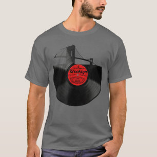 Camiseta Brooklyn Vintage Nueva York Brooklyn Bridge Vinyl 