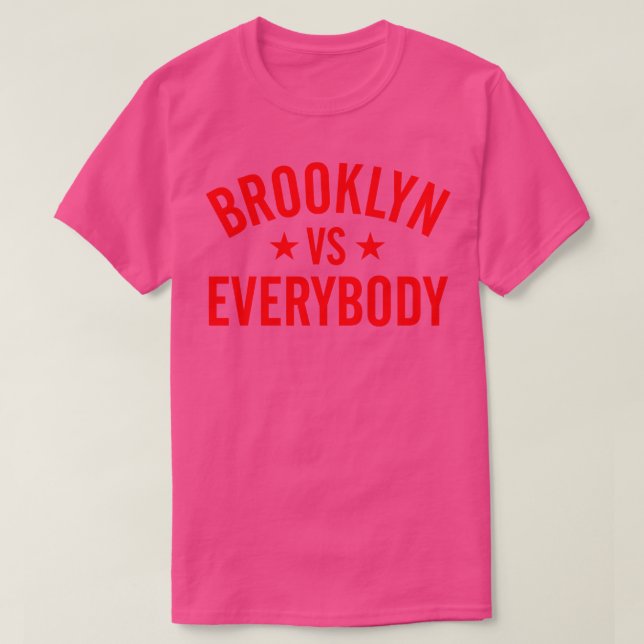 Camiseta Brooklyn Vs Todos (Diseño del anverso)