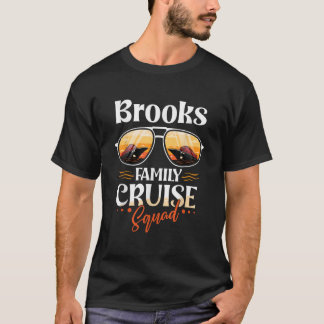 Camiseta Brooks Family Cruise Squad Personalizado Brooks Va
