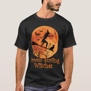Camiseta Broom Surfing Witts - Halloween divertida