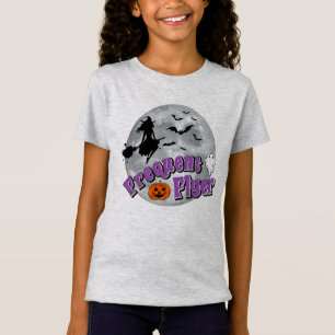 Camiseta Broomstick de travesía frecuente de Halloween para