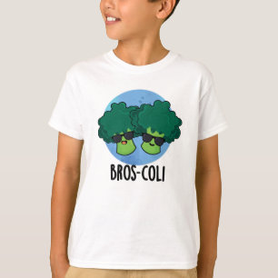 Camiseta Bros-coli Funny Veggie Broccoli Pun