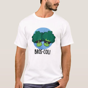 Camiseta Bros-coli Funny Veggie Broccoli Pun