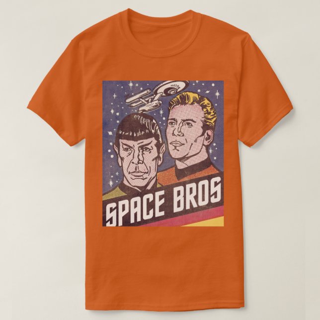 Camiseta Bros de espacio (Diseño del anverso)