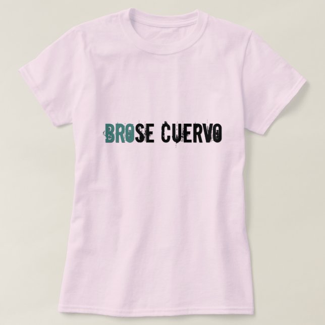 Camiseta Brose Cuervo (Diseño del anverso)
