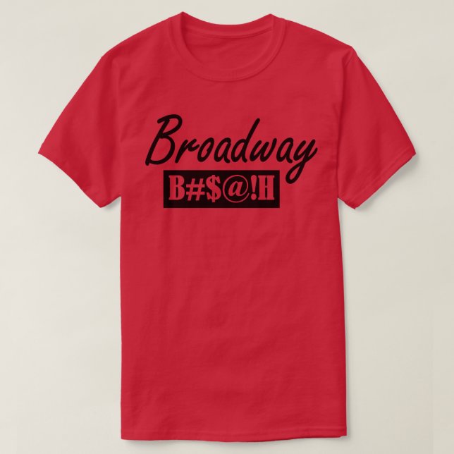 Camiseta Brote de Broadway (Diseño del anverso)