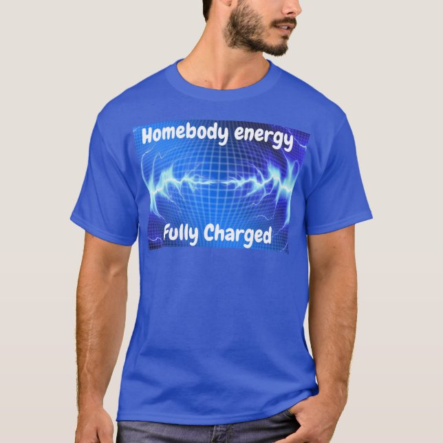 Camiseta Brote de energía eléctrica - Blue Lightning en dig (Anverso)