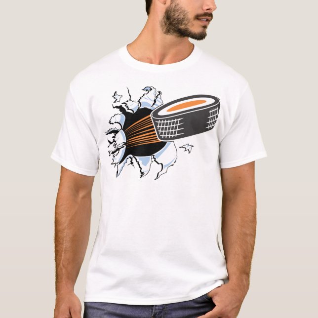 Camiseta Brote de pato de hockey (Anverso)