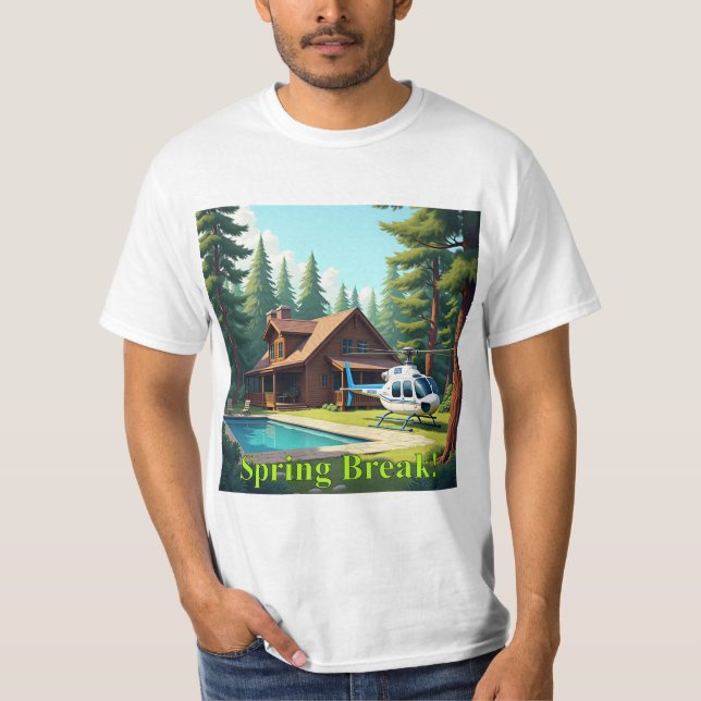 Camiseta Brote de primavera en el bosque (Anverso)