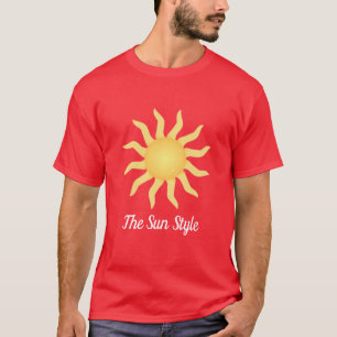 Camiseta Brote de sol minimalista - Energía radiante y calo