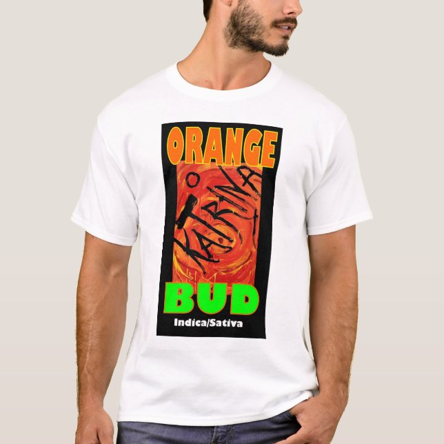 CAMISETA BROTE NARANJA KATRINA (Anverso)