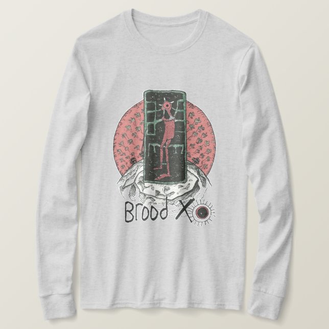 Camiseta brote x planetario (Anverso del diseño)