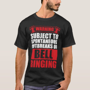 Camiseta Brotes espontáneos divertidos de campanas sonando 