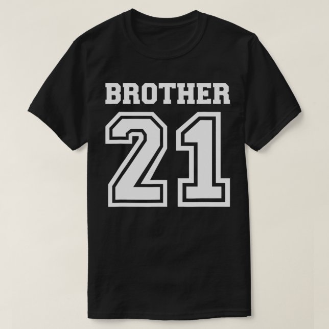 Camiseta Brother 2021 21  (Diseño del anverso)