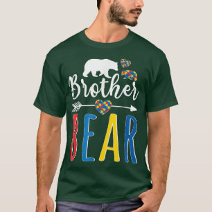 Camiseta Brother Bear Autism Awareness Shirt Love Support B