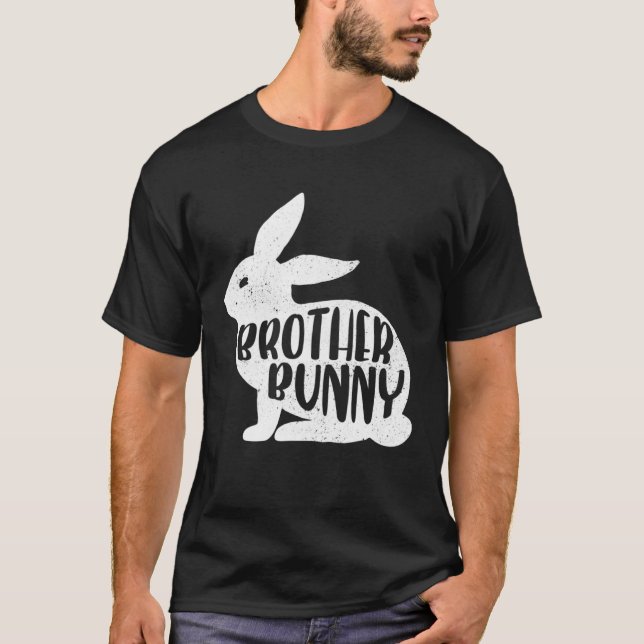 Camiseta Brother Bunny Cute Matching Family Easter (Anverso)