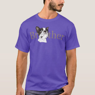 Camiseta Brother Dog divertido retro