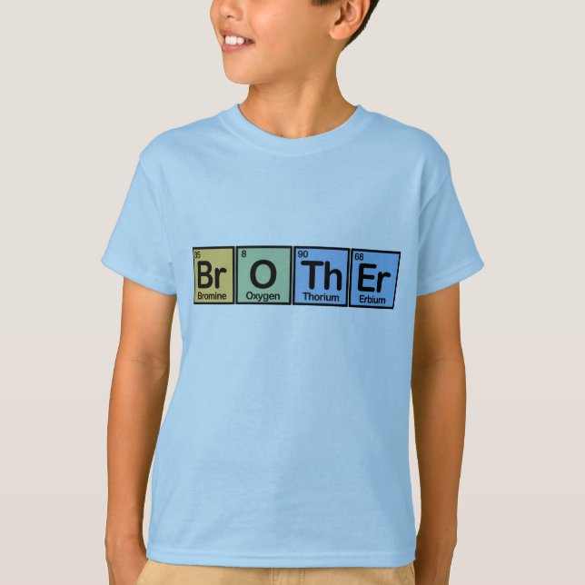 Camiseta Brother hizo de elementos (Anverso)