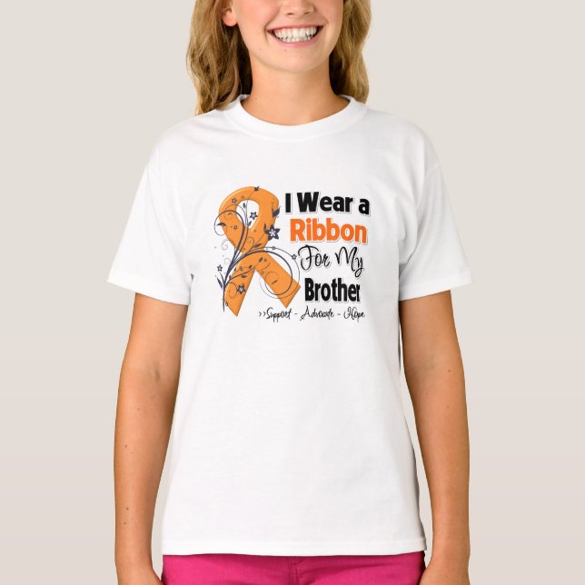 Camiseta Brother - Leukemia Ribbon (Anverso)
