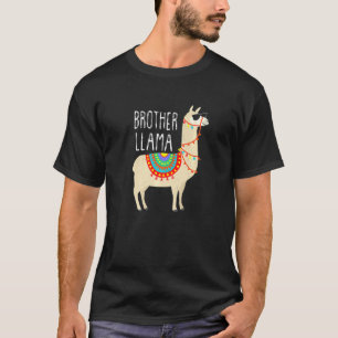 Camiseta Brother Llama Para Hombres Papa