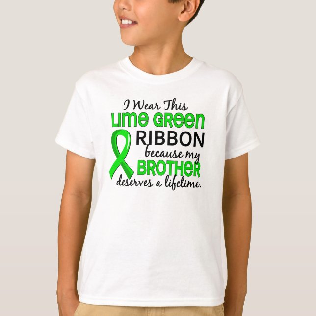 Camiseta Brother merece linfoma del curso de la vida (Anverso)