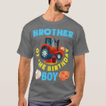 Camiseta Brother Of The Birthday Boy Farm Tractor Farmer Bi<br><div class="desc">Brother Of The Birthday Boy Farm Tractor Farmer Birthday  .</div>